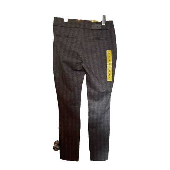 Dalie Plaid Pull-On Dress Pant Narrow Leg Women's Size 6 Work Casual - Picture 4 of 5